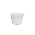 White PP Round Bowl, 8oz (Microwaveable, Base Only), 1,000/case