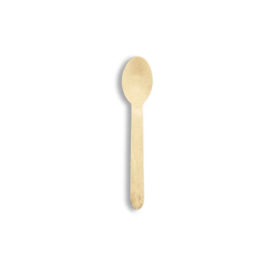 Wooden Spoon, 6.2" (Compostable), 1,000/case