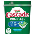 Cascade Dishwasher Detergent Pods, Fresh Scent, 90 Count