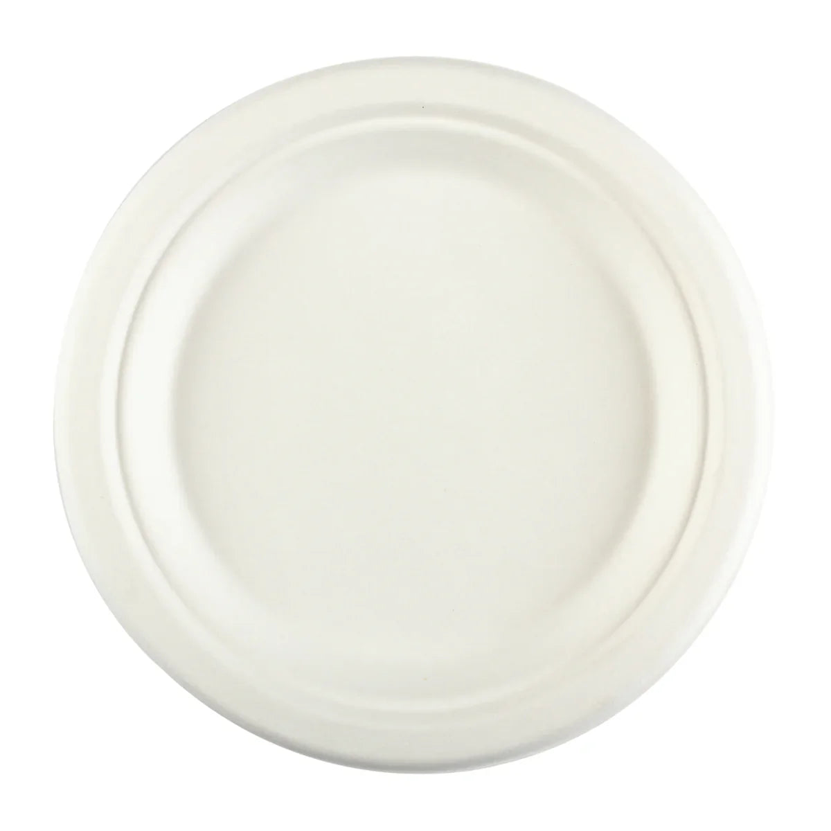 Natural Molded Fiber Plate, 9", 500/case