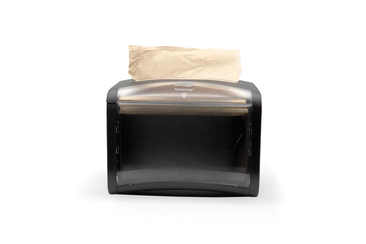 Translucent Black Tabletop Napkin Dispenser, Tork Xpressnap