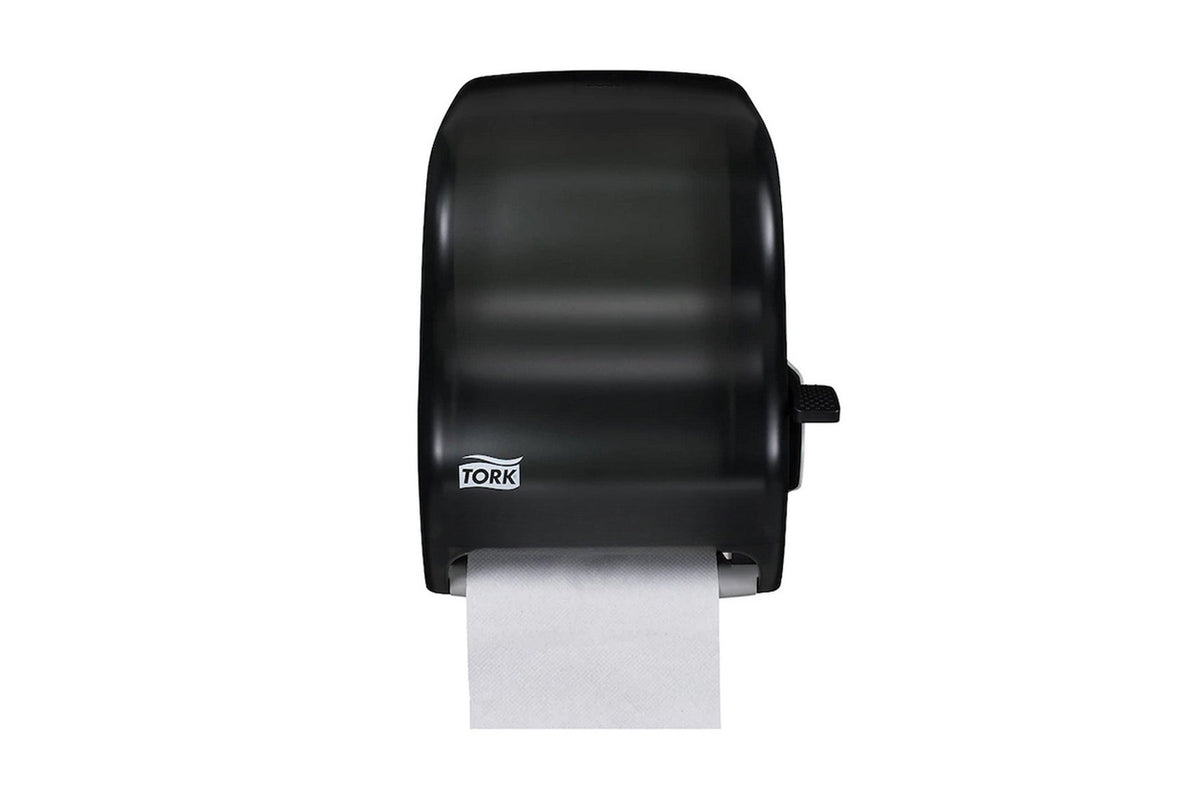 Smoke Hardwound Roll Towel Dispenser, 9.25" x 13" x 15.5"