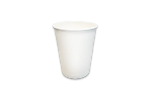 White Paper Hot Cup, 8oz, 1,000/case
