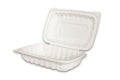 PP Hinged Container, 9" x 6" x 2.5" (Microwaveable, Vented), 200/case