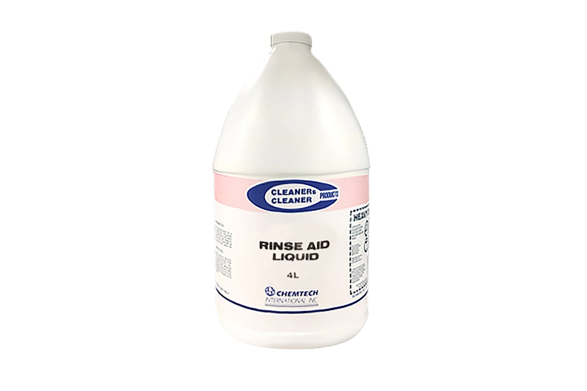 Chemtech Dish Machine Rinse Aid, 4L, 4/case