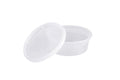 Translucent PP Deli Container, 8oz (Microwaveable) W/ Lid, 250/case