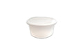 White Matte PP Bowl, 50oz (Microwaveable) W/ Lid, 150/case