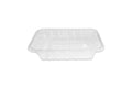 Clear PET Tray, 8" x 5.7" x 2", 400/case