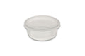 Translucent PP Round Deli Container, 8oz (Base Only), 500/case