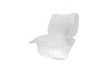 Clear PET Hinged Container, 16oz (4.75" x 4" x 2.4"), 200/case