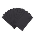 Black Dinner Napkin, 1/8 Fold (2-Ply), 992/case