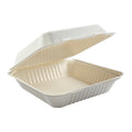 Natural Molded Fiber Clamshell, Large, 200/case