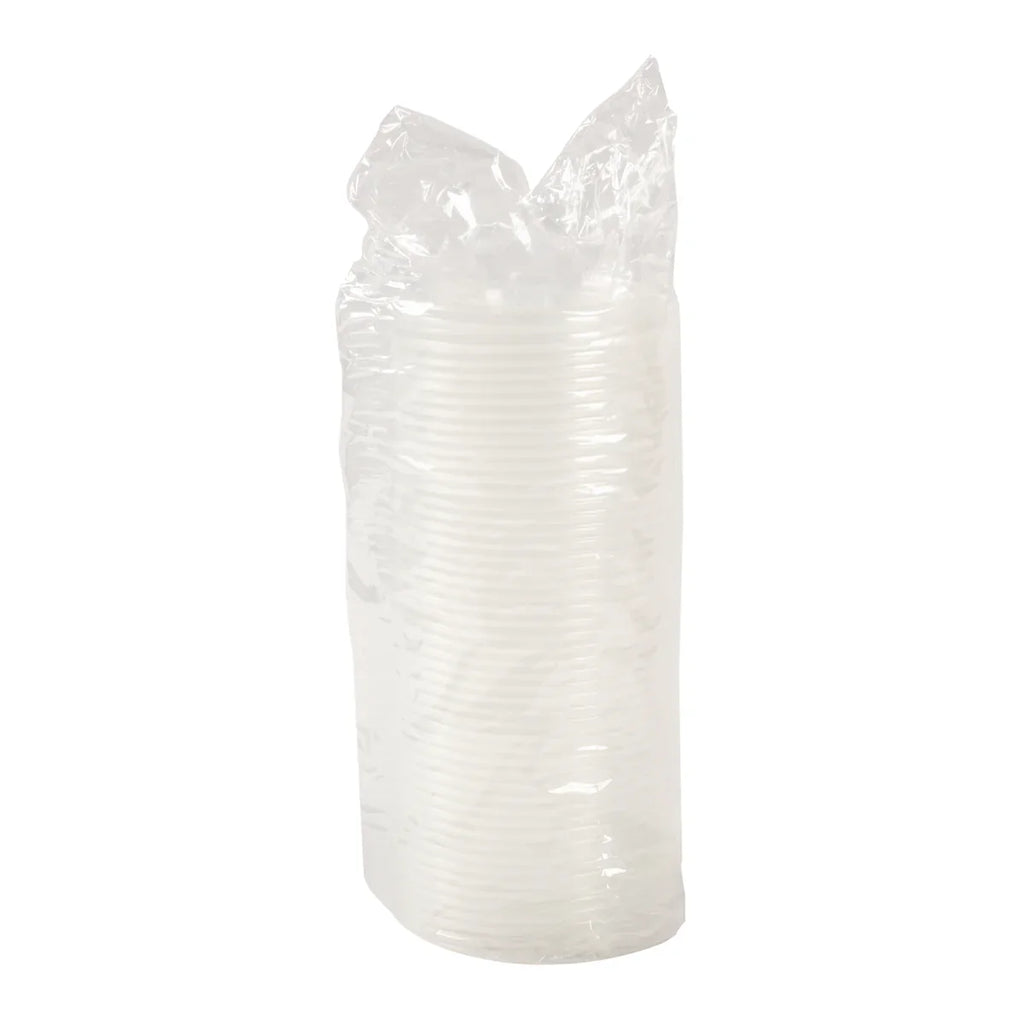 Paper Container Lid, for 12 & 16oz, 500/case