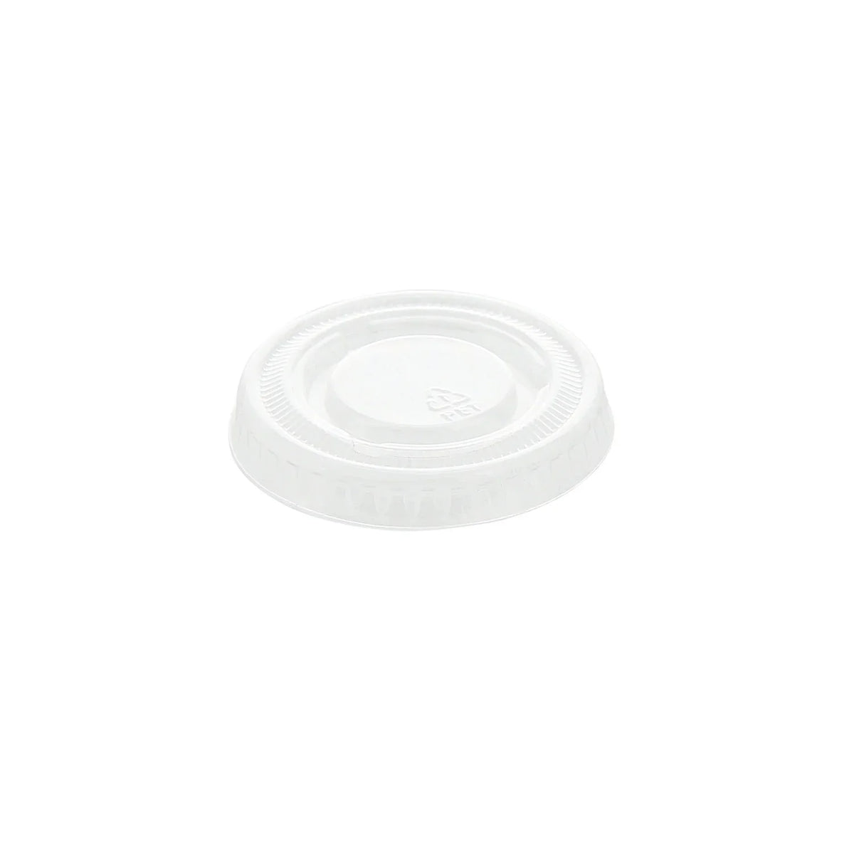 Clear PET Portion Cup Lid, 2,500/case