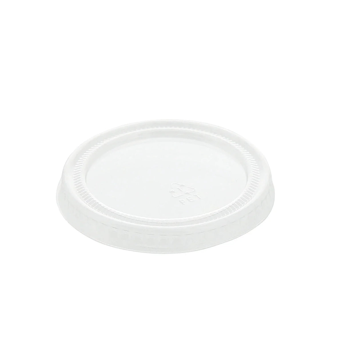 Clear PET Portion Cup Lid, 2,500/case