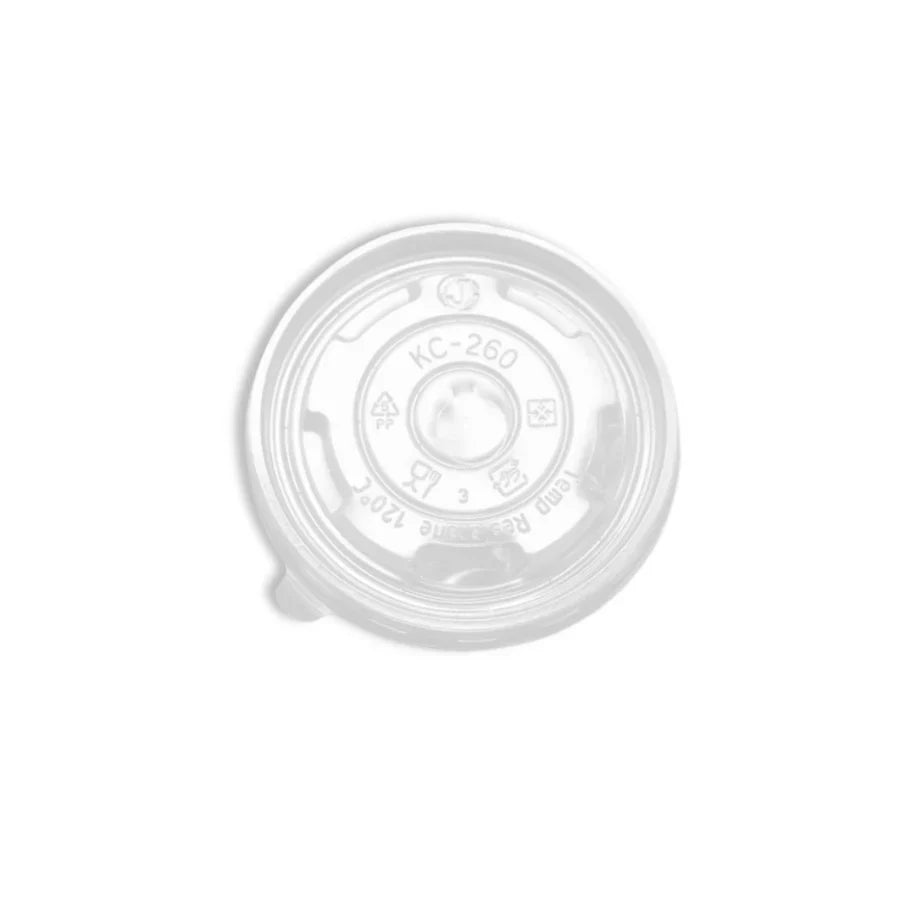 Clear PP Lid, 95mm (for 8oz Round Bowl), 1,000/case