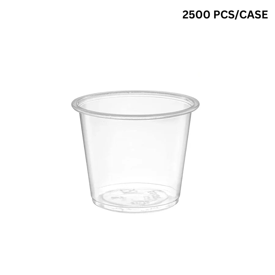 Clear Sauce Cup, 5.5oz (Base Only), 2,500/case