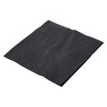 Black Napkin, 1/4 Fold (2-Ply), 1,000/case