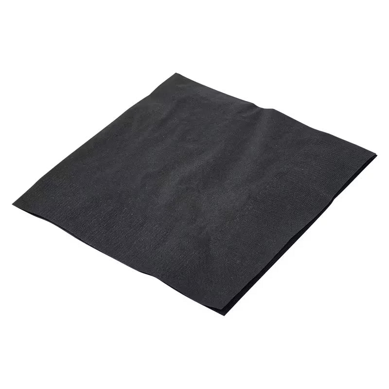 Black Napkin, 1/4 Fold (2-Ply), 1,000/case