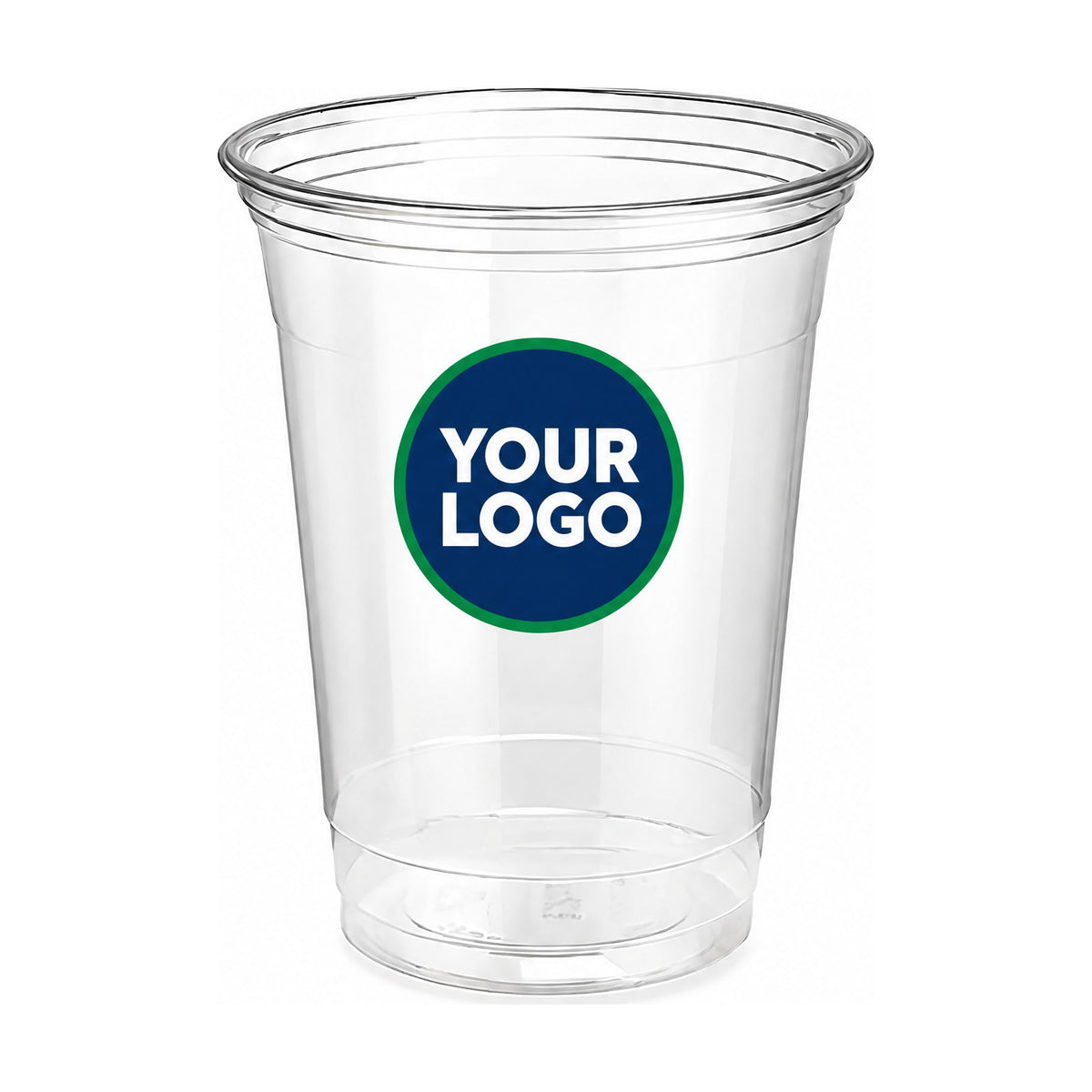 Custom printed clear PET cold cup with your logo