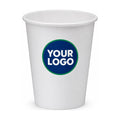 Custom printed single-wall paper hot cup with your logo