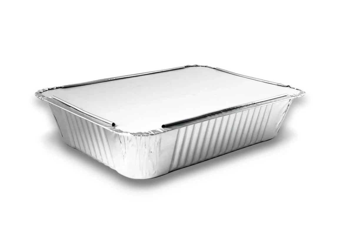 Aluminum Container Paper Lid, 8½" x 5⅞", 500/case